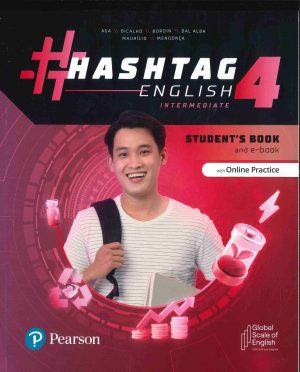 HASHTAG ENGLISH INTERMEDIATE STUDENTS BOOK LEVEL 4 + eBOOK + ONLINE PRATICE