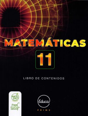 MATEMATICAS 11 EDUCAPRIME ( 2 TEXTOS) LIBRO DE CONTENIDOS + LIBRO DE ACTIVIDADES